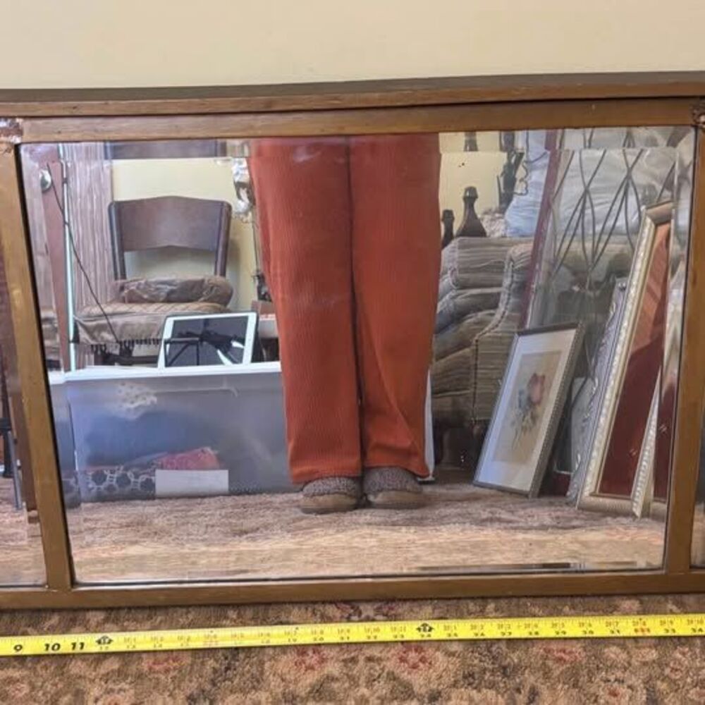 Antique Mantel Mirror